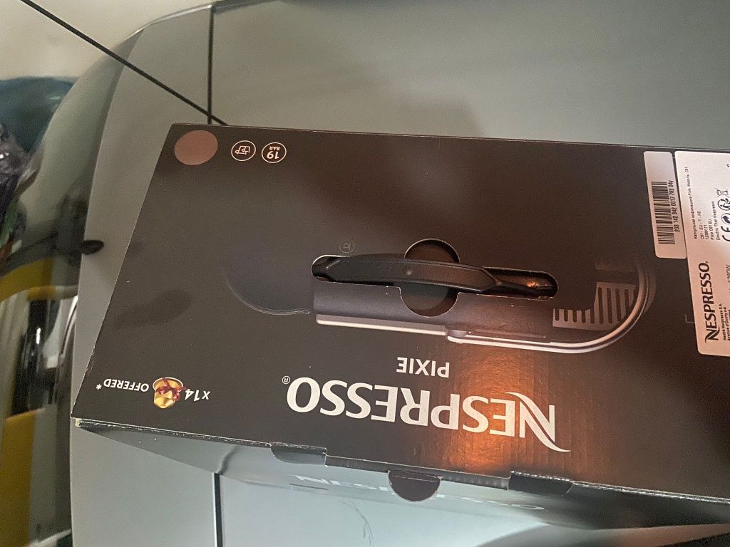 Nespresso avariada com cx