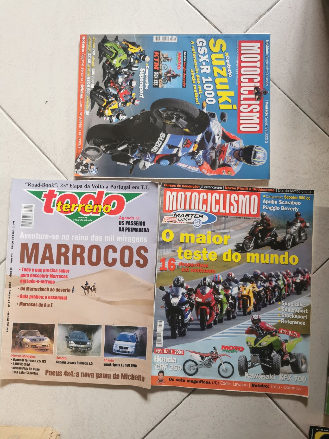 Revistas Moto ciclismo