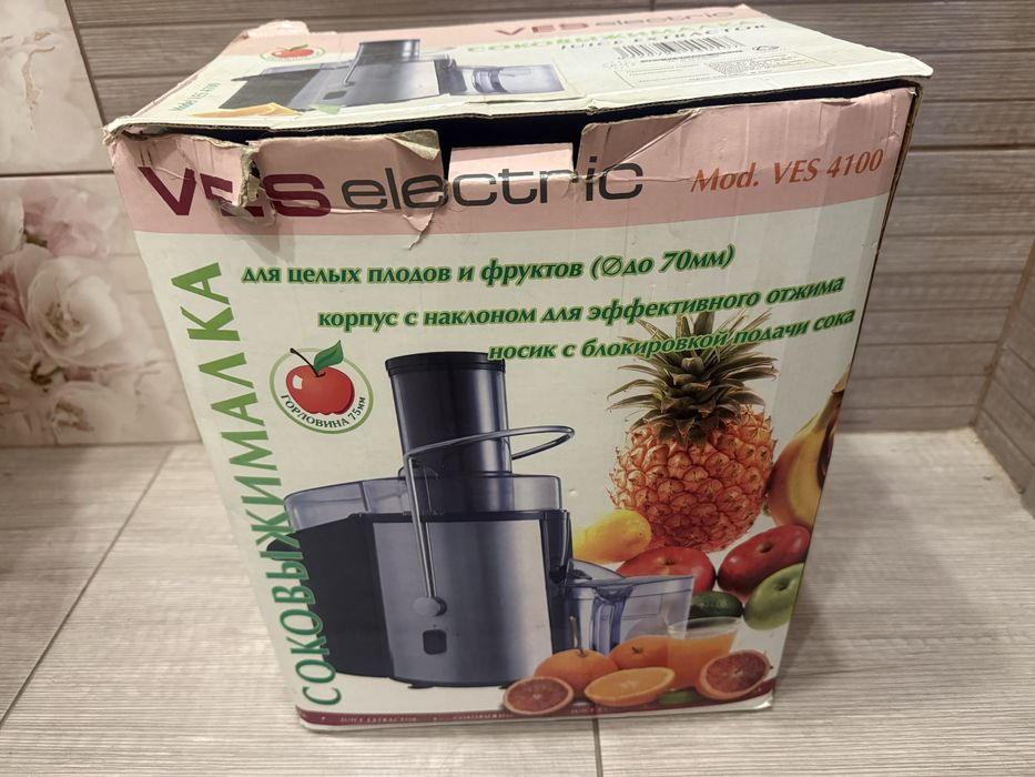 Соковижималка VES Electric Model VES 4100.