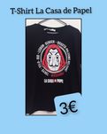 T-Shirt Feminina La Casa de Papel Tam XL