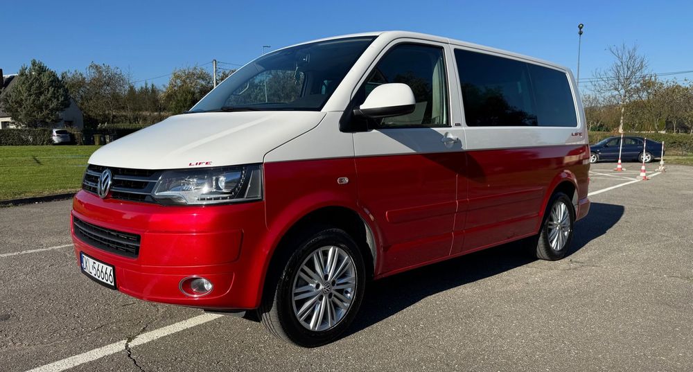 Volkswagen Multivan Piękna, Full Opcja, Xenon, Webasto, Klimatronic, Navi, Alufelgi