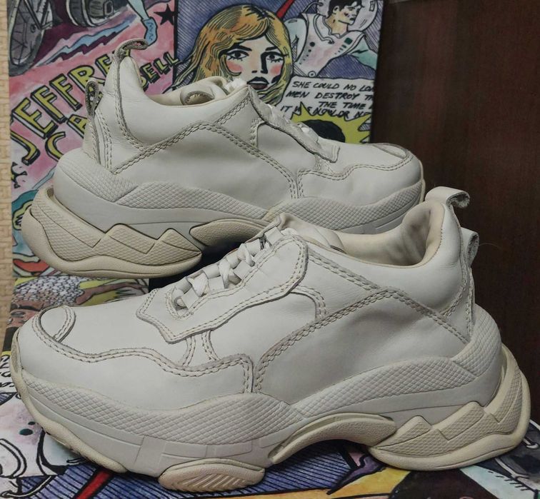 Продам кроссовки женские, Jeffrey Campbell, кожаные