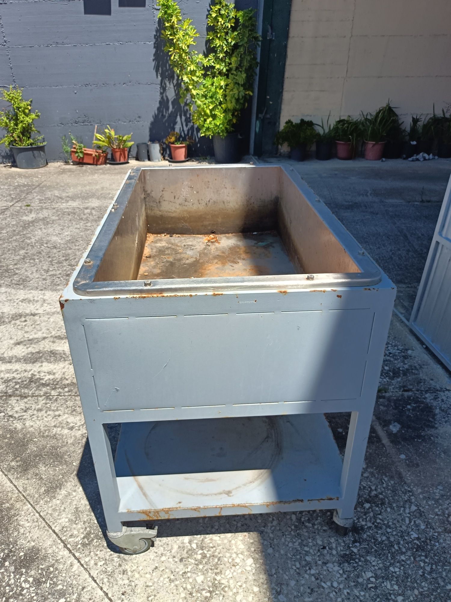 Cuba rectangular inox
