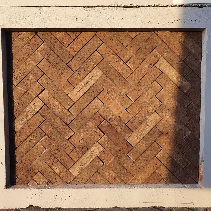 0,37zł "cegiełki klinkierowe” ścinki cegły klinkierowe, klinkier