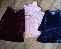Śliczne sukienki dla dziewczynki 104 Reserved, Cubus , Max&Mia