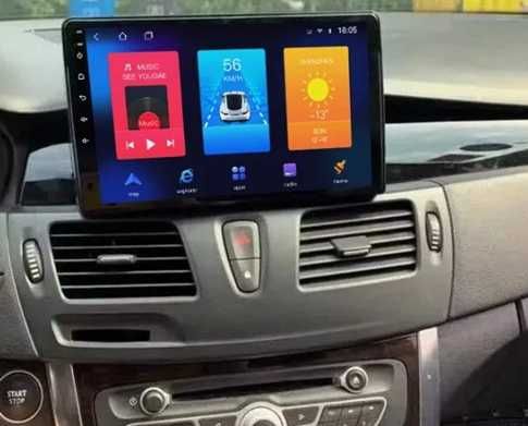 (NOVO) Rádio 2DIN (4/32GB) • 10.1" • Renault LAGUNA 3 / III • Android