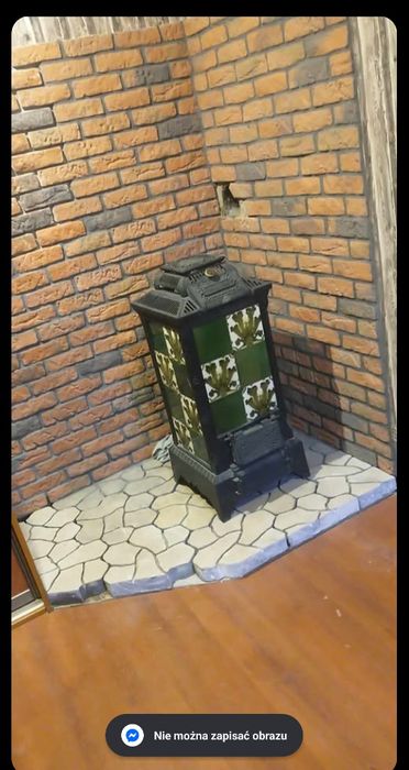 Piecyk koza kaflowy Breslau przedwojenny