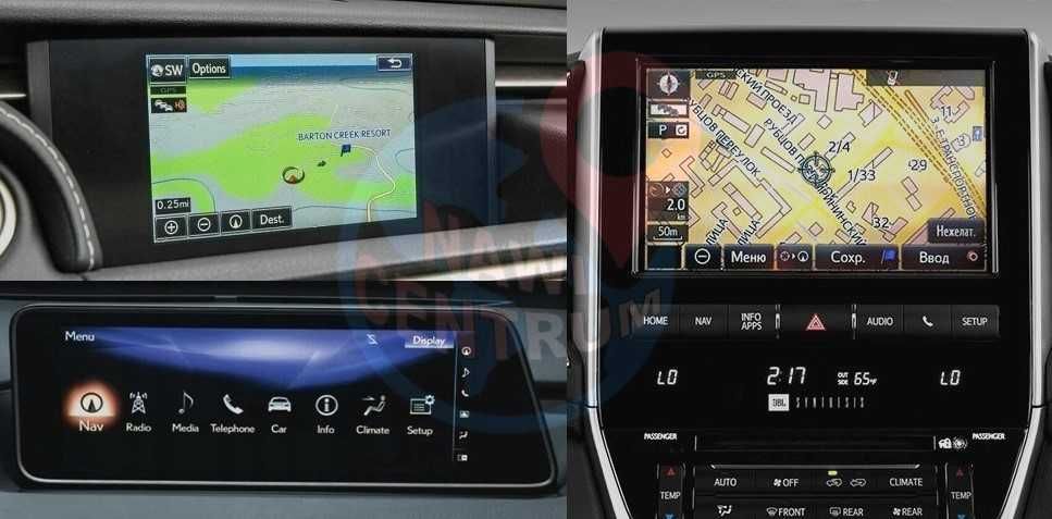Mapy 2025/2026 Lexus Premium 13MM (GEN8) 15MM (GEN9) Toyota Touch Pro