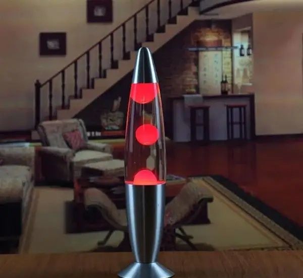 Лава лампа   34,41 см однокольорові та двокольорові