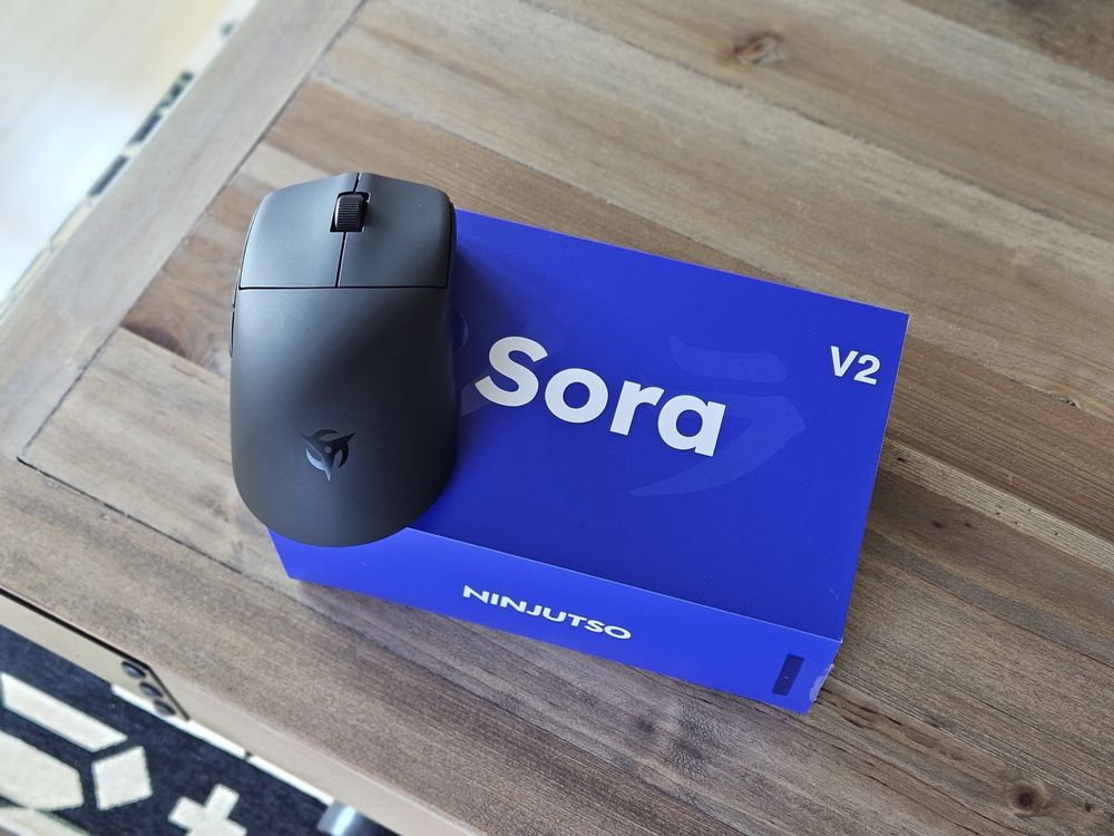 Ninjutso Sora V2 8K 39г Самая лёгкая игровая беспроводная мышь