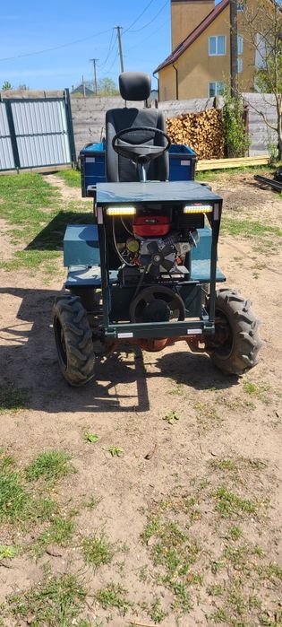 Продам саморобний трактор 4 на 4 з причепом