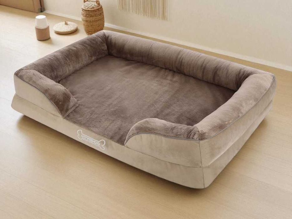 Ortopedyczne legowisko dla Psa 70×55 cm – polskie, wodoodporne, NOWE