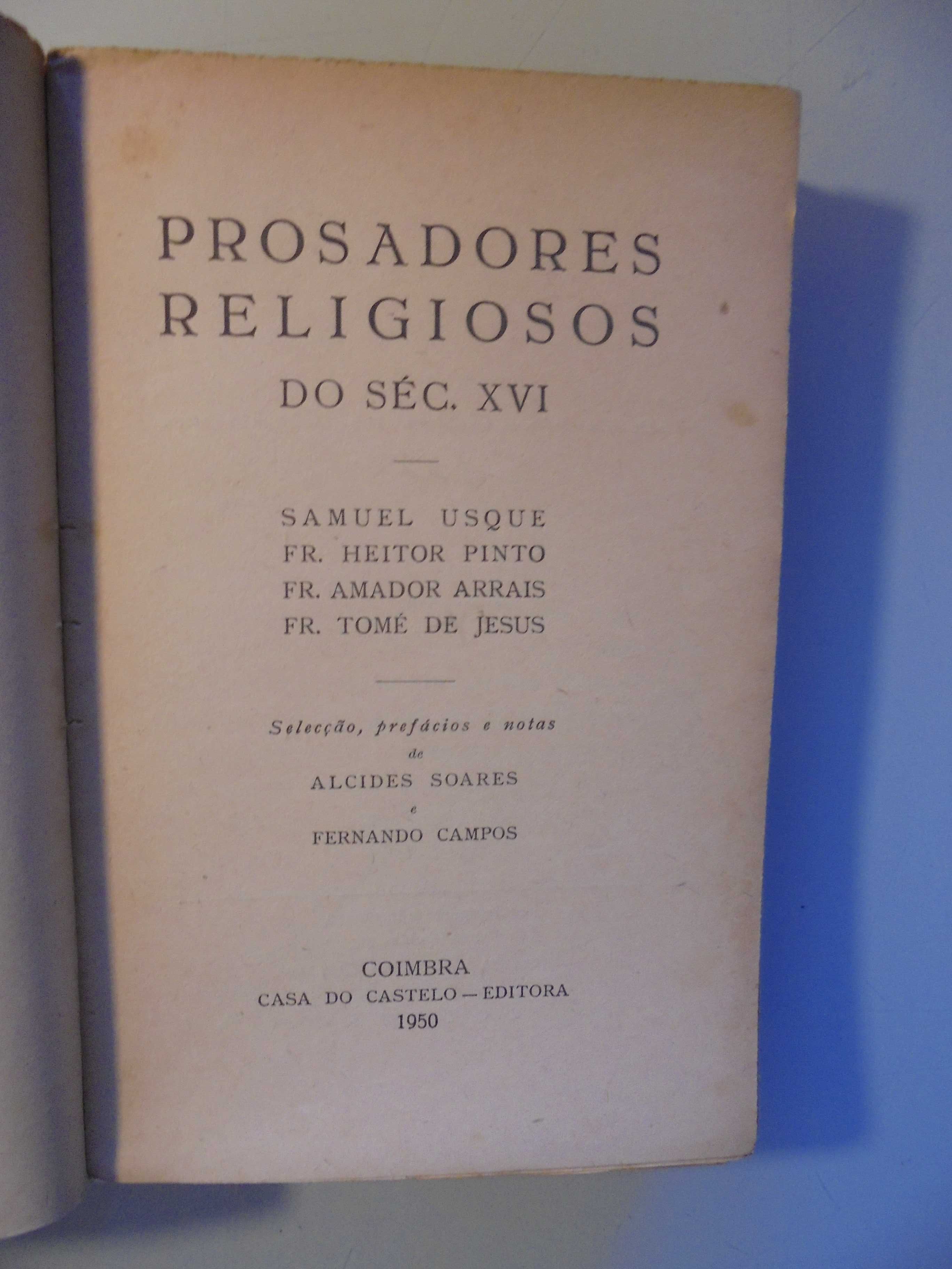 Soares (Alcide-Fernando Campos)Prosadores Religiosos do Séc XVI