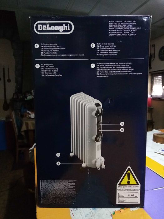 DeLonghi  Radia S (aquecedor a óleo)