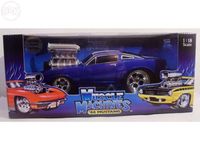 1/18 Mustang 1966 Extreme tuning Muscle Machines - NOVO
