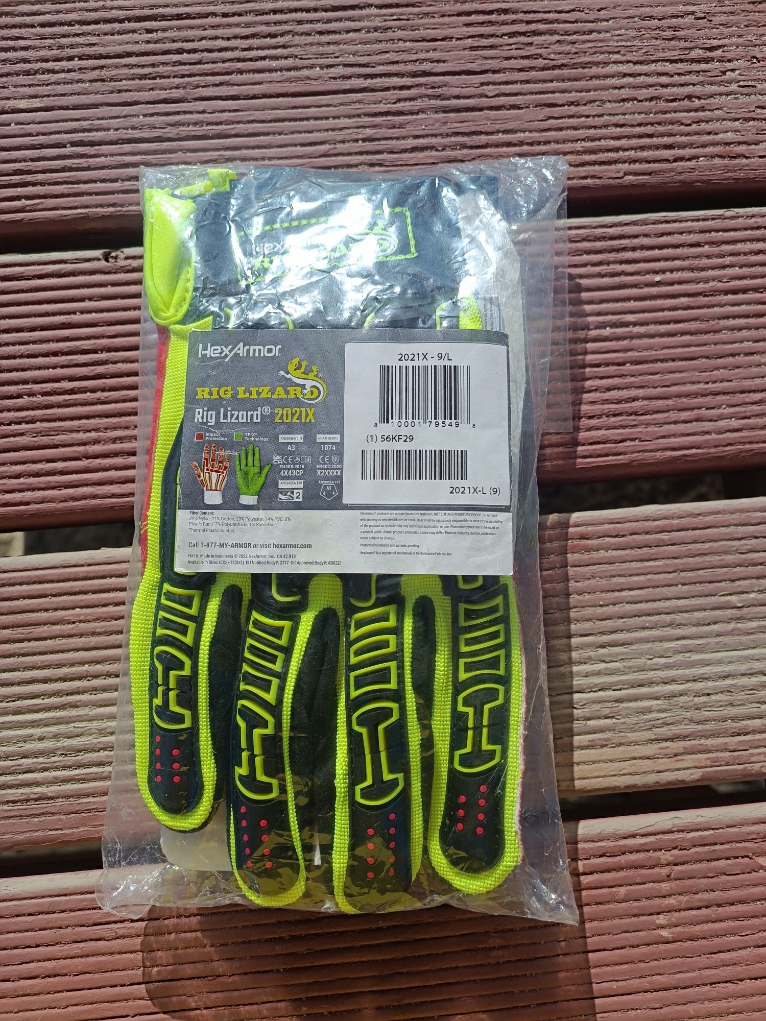 Luva de Proteção HeXarmor® Rig Lizard 2021X