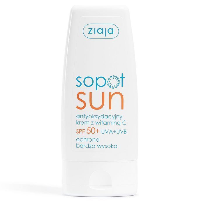 Ziaja Sopot Sun antyoksydacyjny krem z witaminą C SPF50 50ml