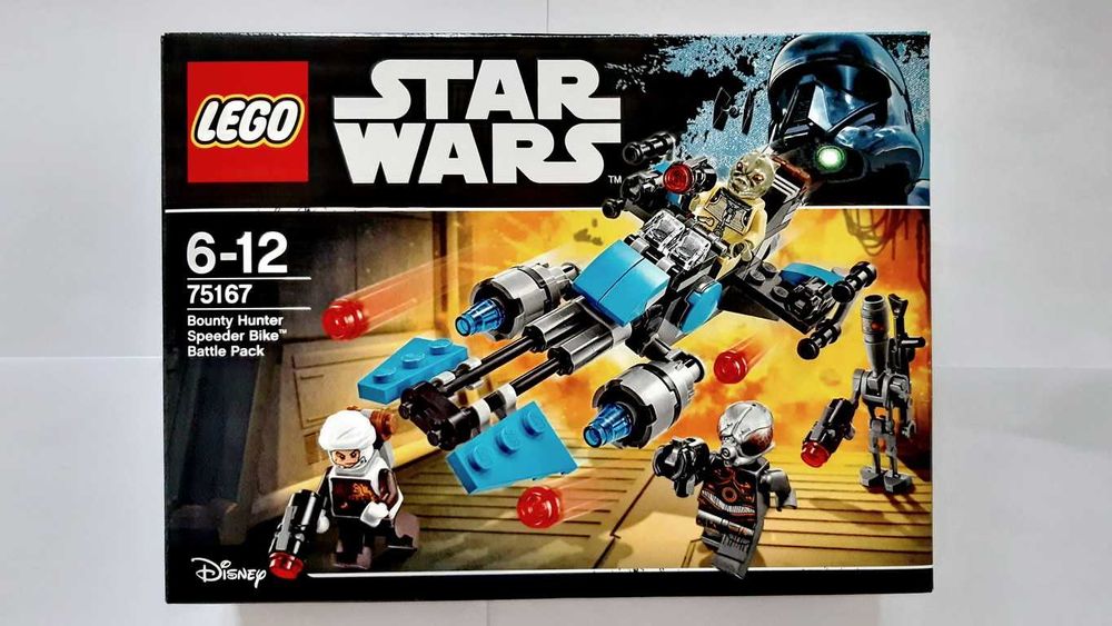 Lego Star Wars 75167 Bounty Hunter Speeder Bike Battle Pack selado