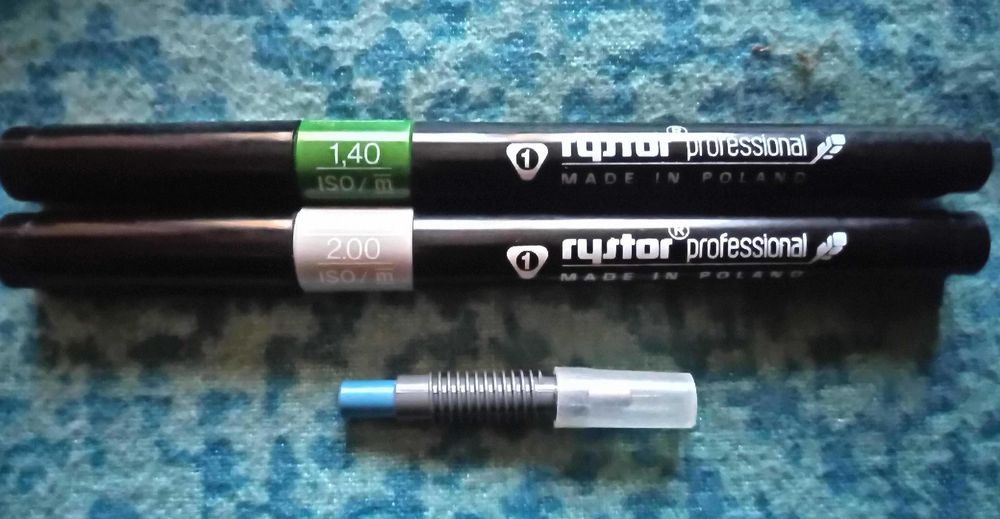 Rapidografy Rystor Komplet 7 + 2 szt.