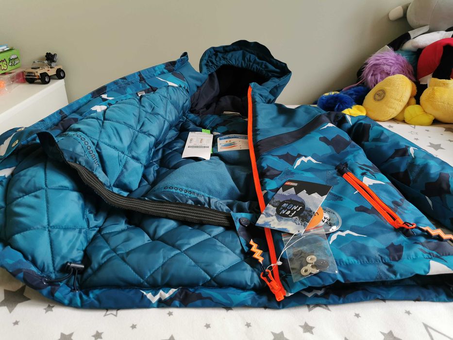 COCCODRILLO ZIMOWA NOWA KURTKA z podszewką z miękkiego polaru ROZM 122