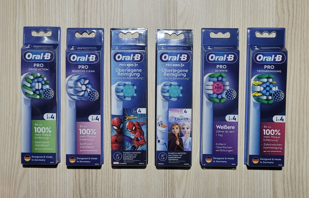 Końcówki Oral-B NOWE 3 opakowania