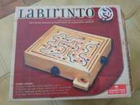 Jogo CLÁSSICO. labirinto. De madeira. Antigo. clássico. Jogo tabuleiro