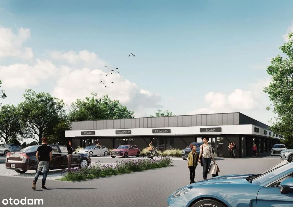 Lokal frontowy w galerii handlowej k. Swarzędza - cena z vat23%