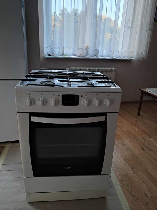 Kuchenka gazowo-elektryczna Amica 4-palnikowa + piekarnik elektryczny