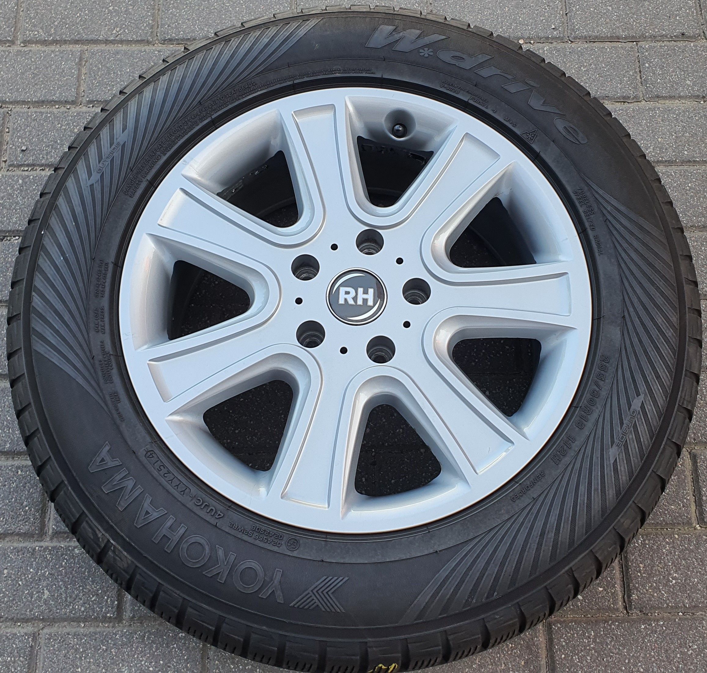 4x Felgi aluminiowe RH 8.5 x 18 5x130 ET50 Porsche Cayenne VW Touare