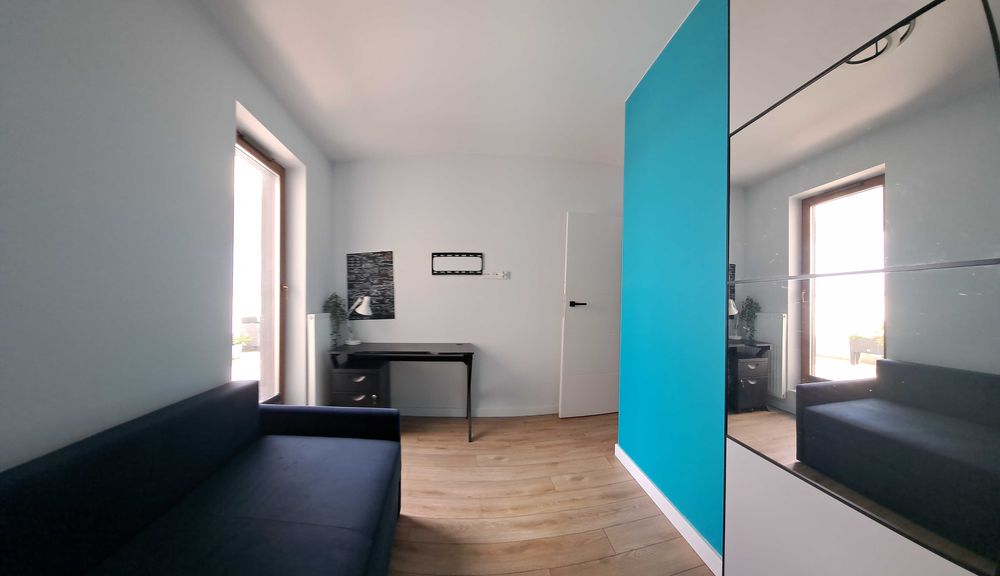 Nowe mieszkanie 51,92 m2 z tarasem 17 m2, wysoki standard, os Anielina