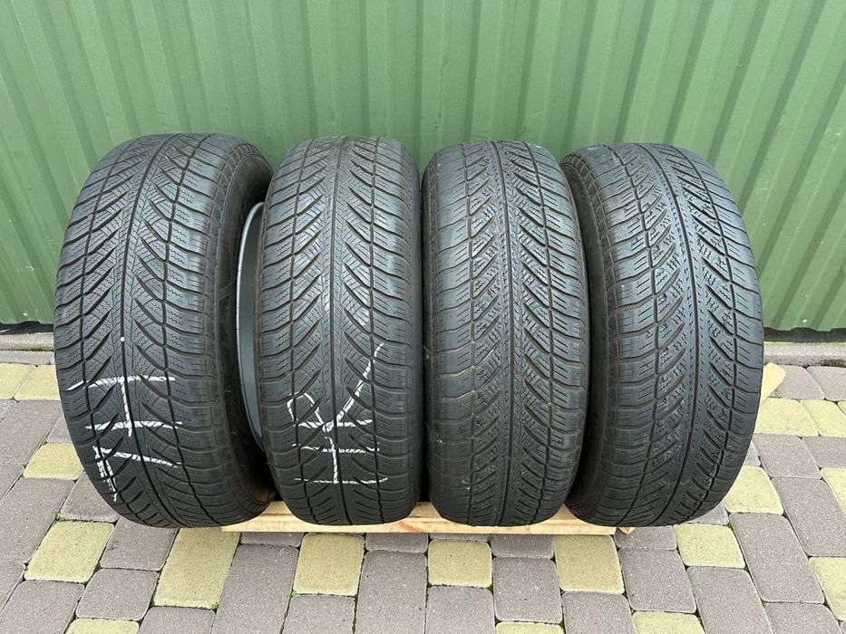 титани/диски R16 Dezent 5*112 VW/Skoda/Audi/Mercedes з шинами (зима)