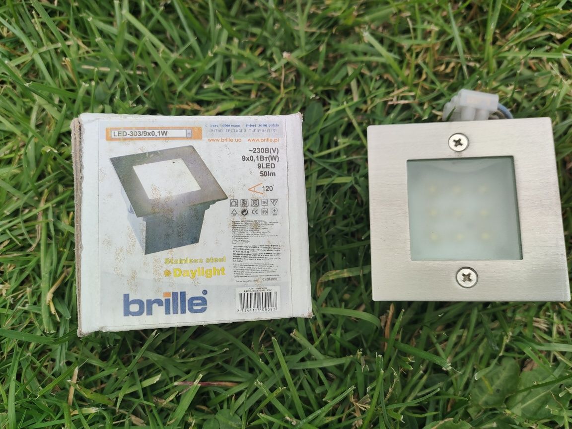 Світильник для сходів brille 5 штук