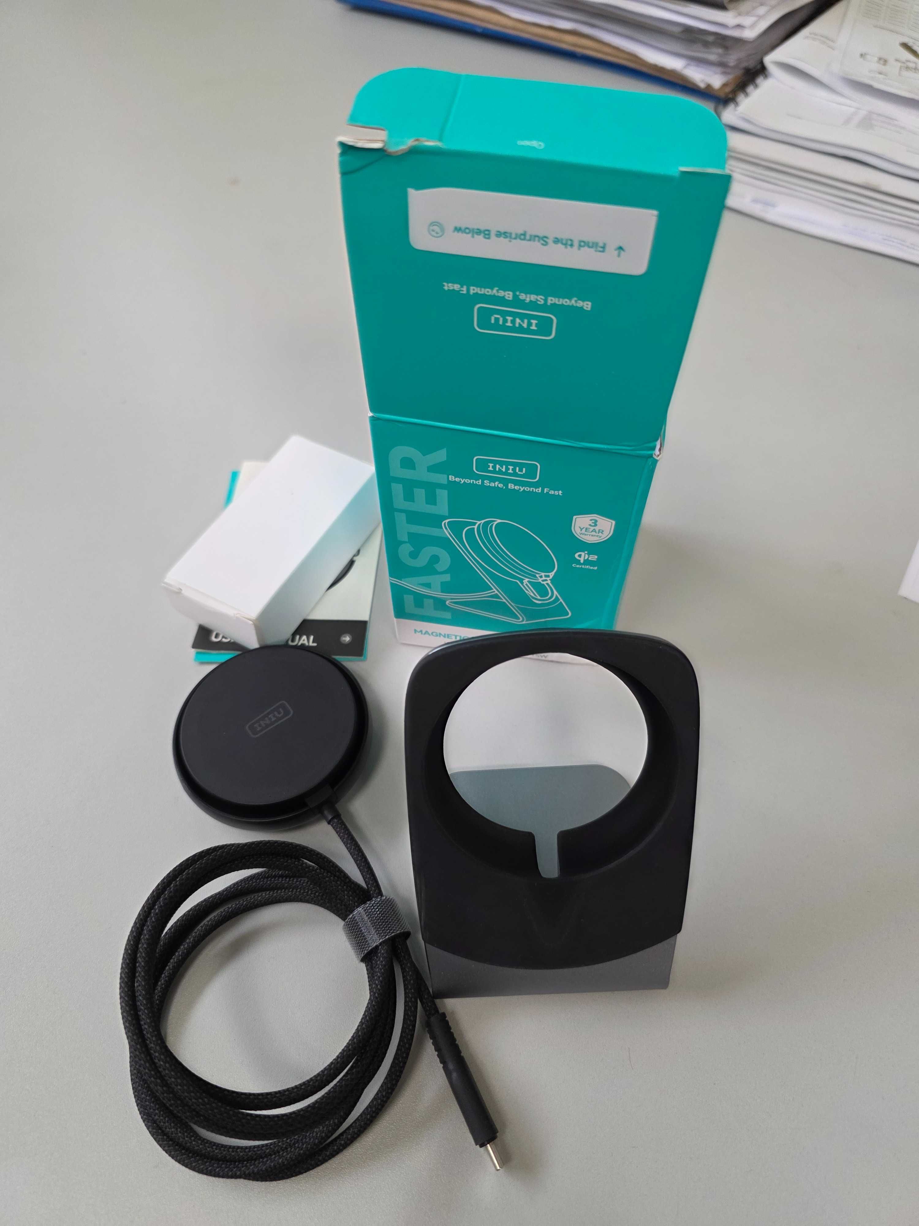 Carregador Wireless Magsafe INIU Basic 15W Ventilado