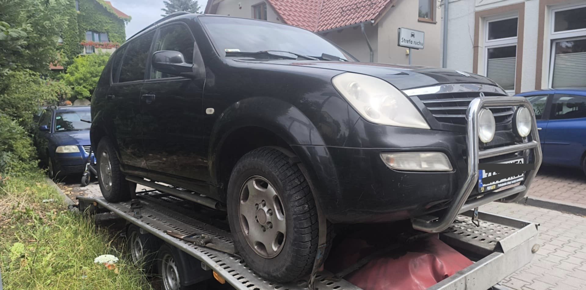 SangYong Rextona 2.7diesel 163km 3.5t Hak