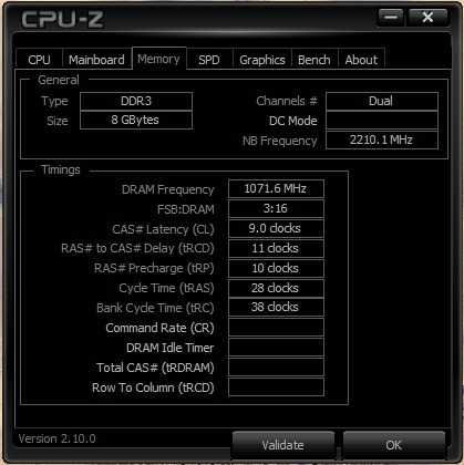 Оперативна пам'ять DDR3 G. Skill 2133Mhz