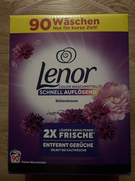 Proszek lenor z Niemiec