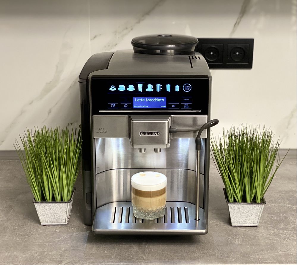 Кавоварка кофемашина Siemens eq6 plus s700 кофеварка