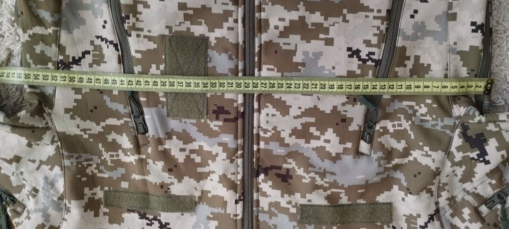 Куртка демісезонна Vik-Tailor SoftShell піксель L 48-50 розмір