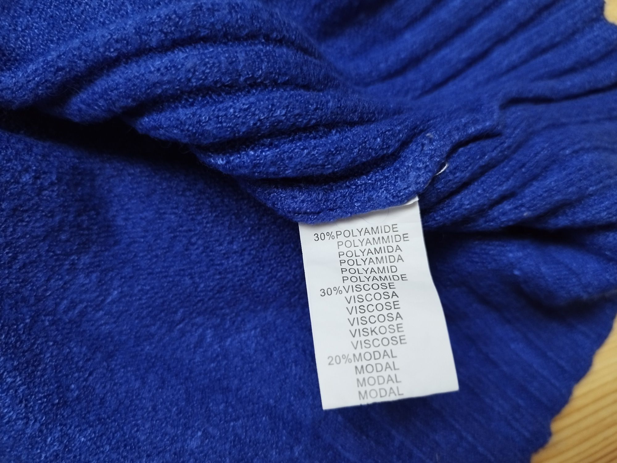 Sukienka tunika sweter z dobrym składem S/M