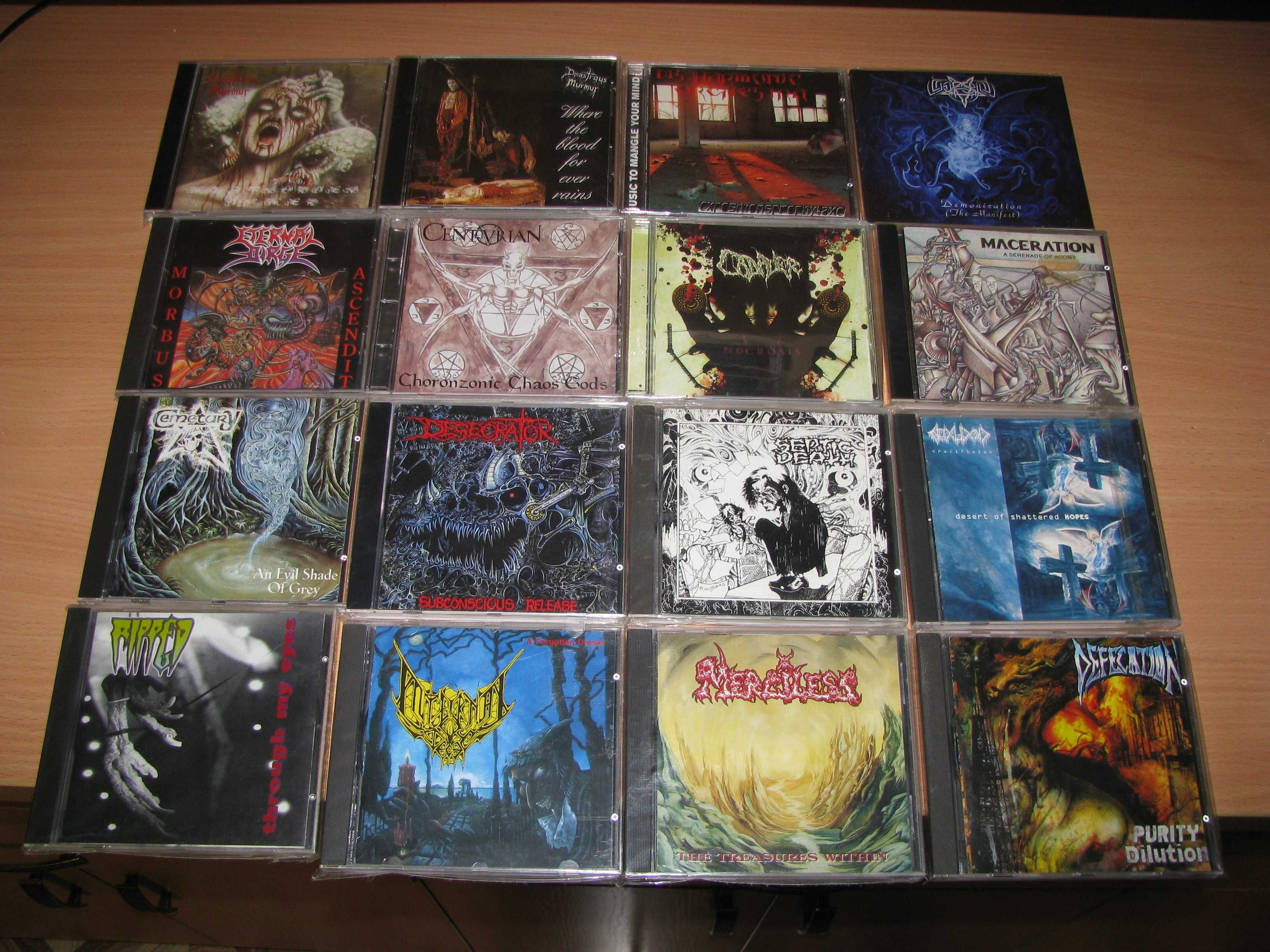 CD Six Feet Under, Vader, Autopsy, Marduk, Dissection, Emperor, Burzum