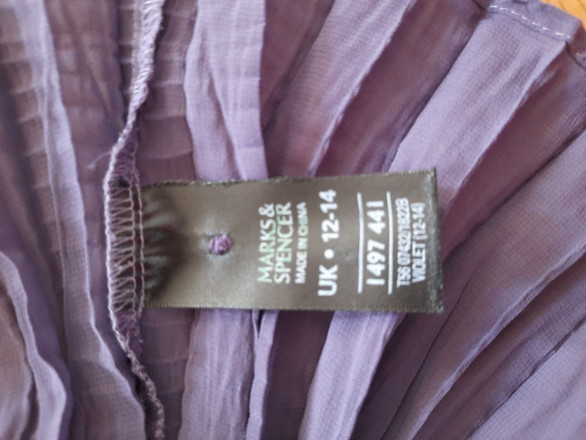 Bluzka 38 vintage fiolet