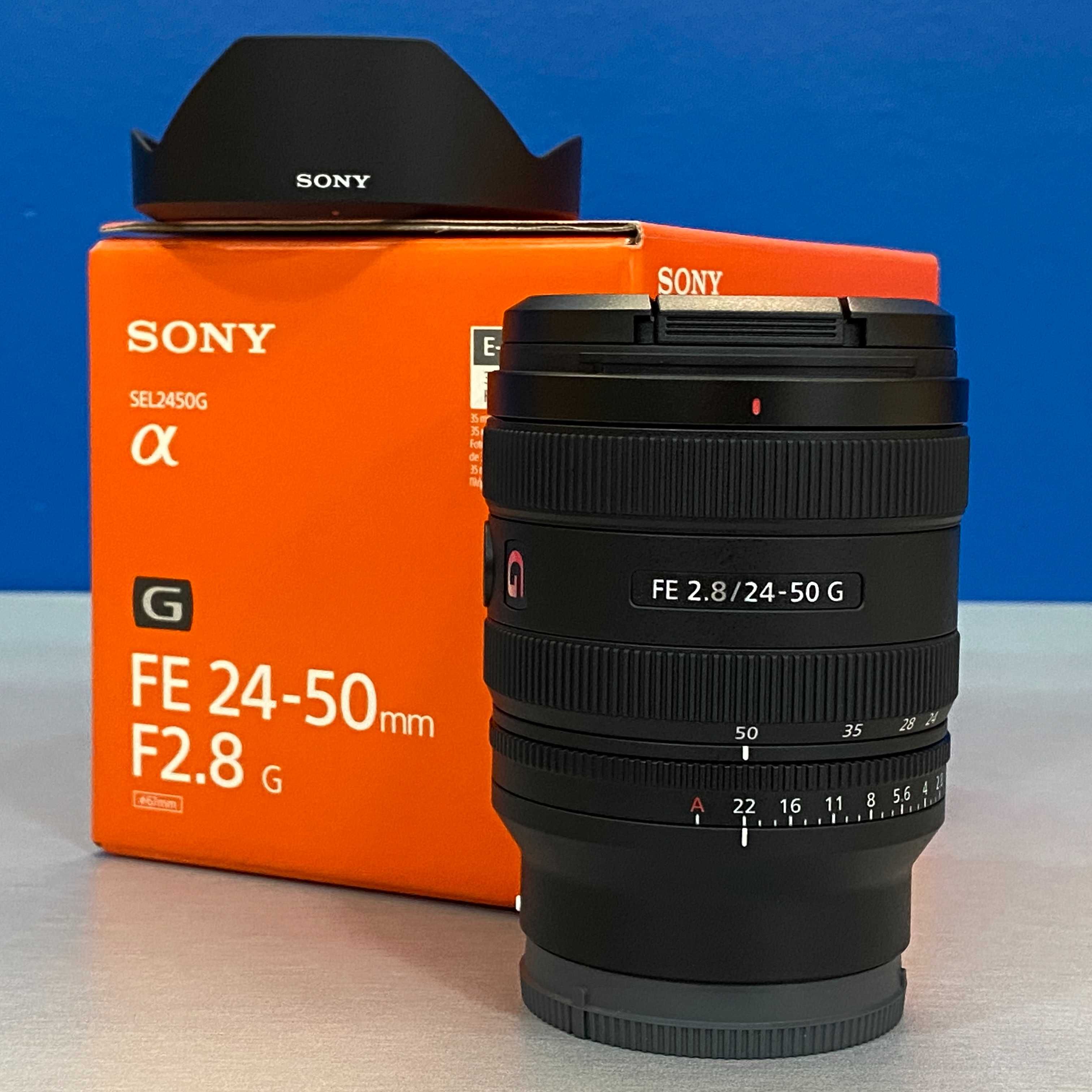 Sony FE 24-50mm f/2.8 G (NOVA - 3 ANOS DE GARANTIA)