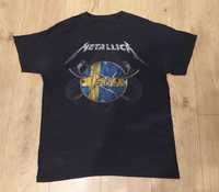 Koszulka, Metallica, t-shirt, koncert Szwecja, metal,