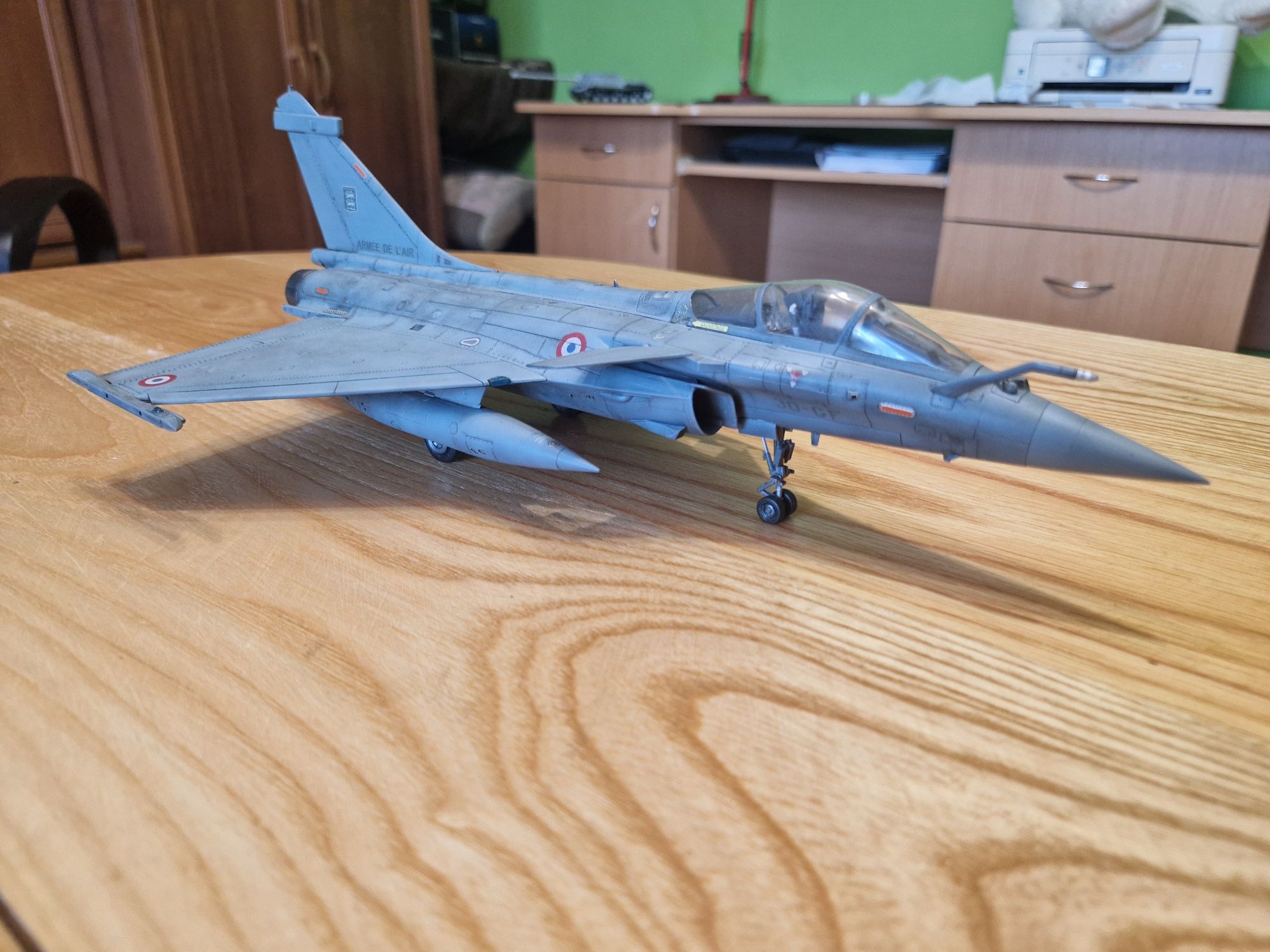 Myśliwiec dassault rafale c revell 1:48