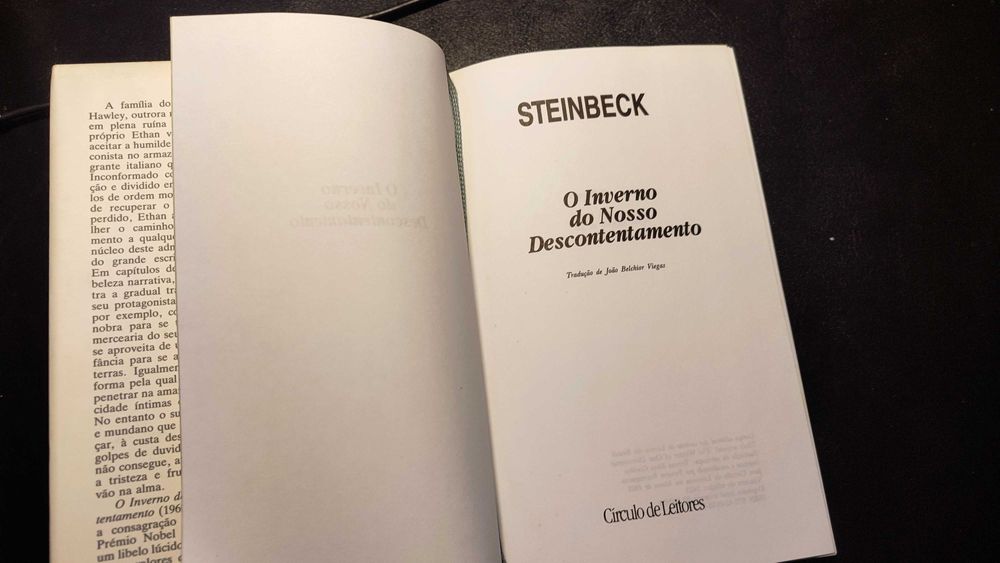 O Inverno do Nosso Descontentamento (John Steinbeck)