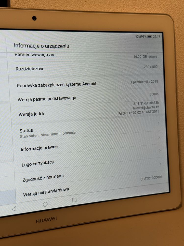 Tablet Huawei MediaPad T3 10 LTE
