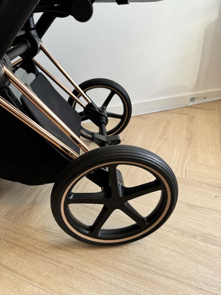 Cybex priam 2 w 1 albo 4 w 1 czarny black wózek spacerówka