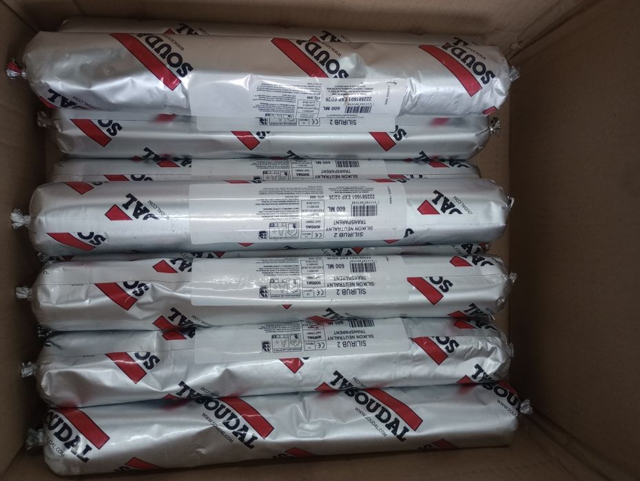 Silikon neutralny Silirub 2 - 600 ml bezbarwny SOUDAL