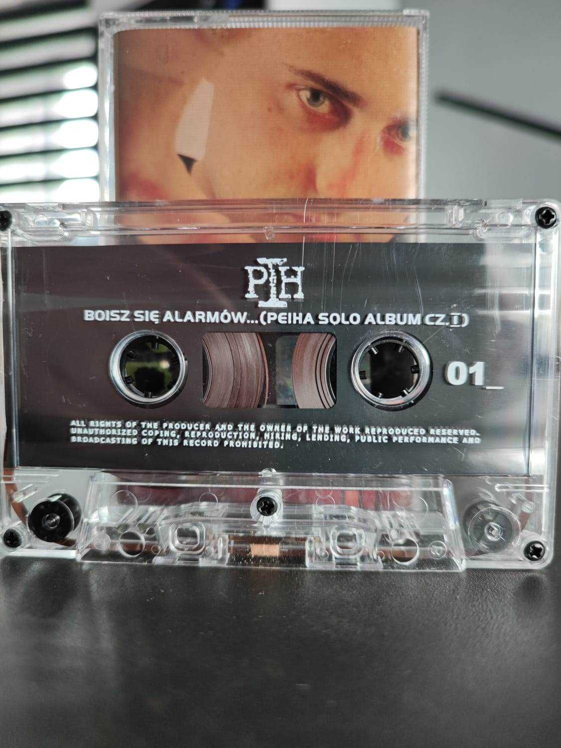 Pih - Boisz się alarmów.. 2002 / Krew pot i łzy 2004 - kasety