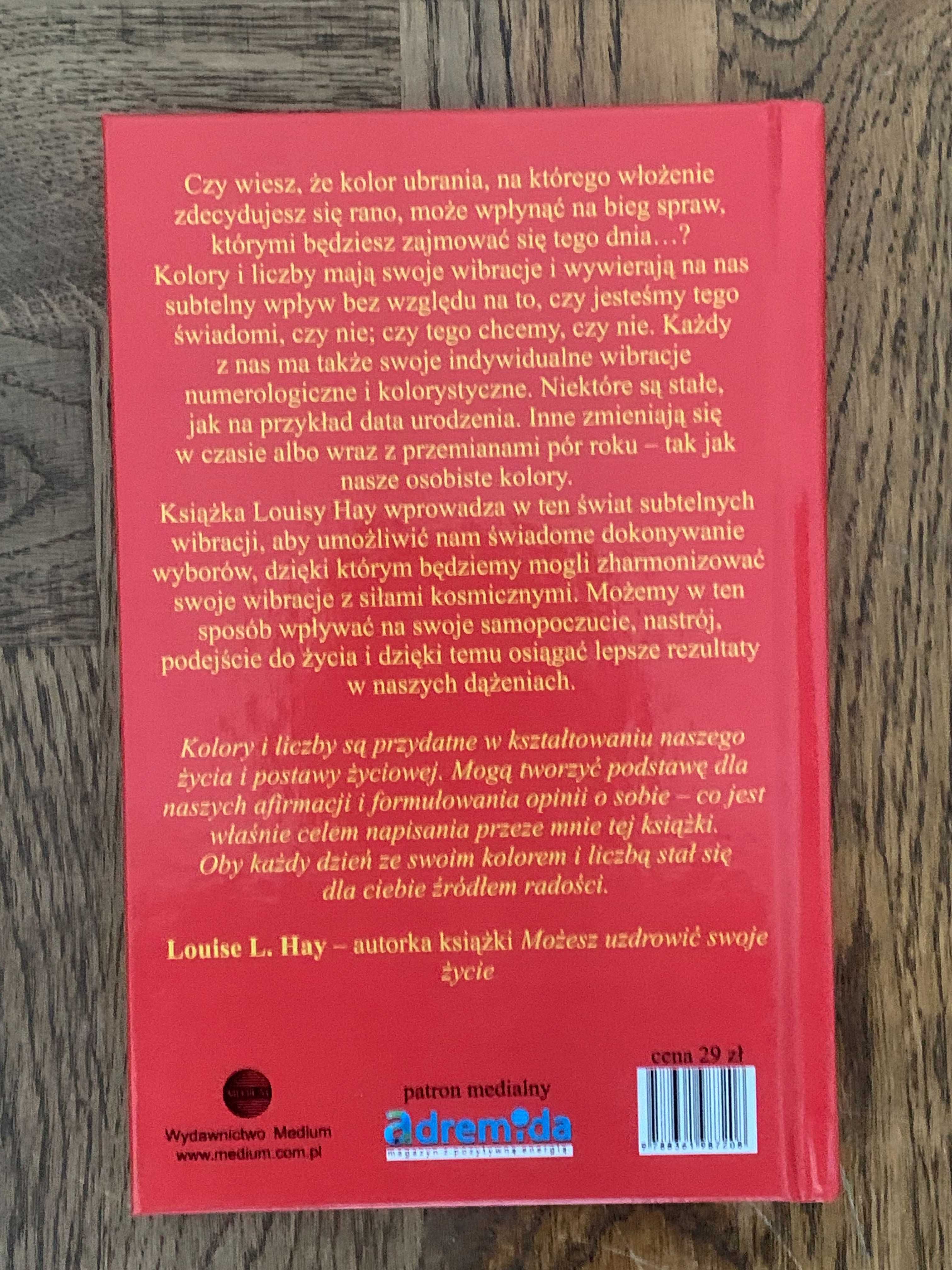 "Kolory i liczby" - Louise L. Hay (NOWA) - Przewodnik po wibracjach